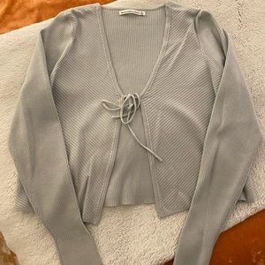 Abercrombie and Fitch tie front cardigan